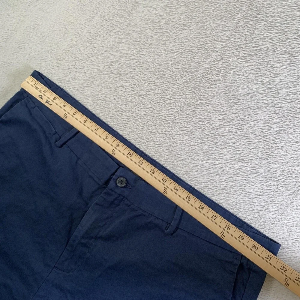 Banana Republic Pants Mens 42x34 Blue‎ Chino Straight Leg Stretch Casual Cotton